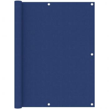 Toldo para balcón vidaXL tela oxford azul 120x500 cm