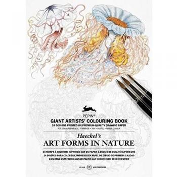 Art Forms In Nature Colouring Book