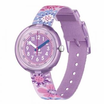 Flik Flak Reloj de niña Organized Chaos FPNP149 de PET morado