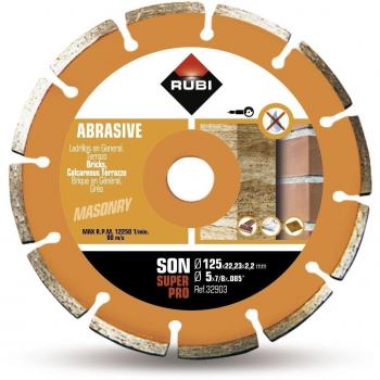 Rubi 32903 Disco Diamante Material abrasivo segmentado