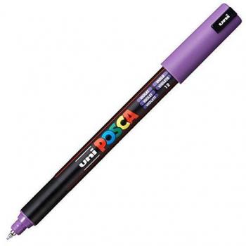 Uni-Ball Posca PC-1MR Violeta - Punta Extrafina 0.7mm - No Permanente