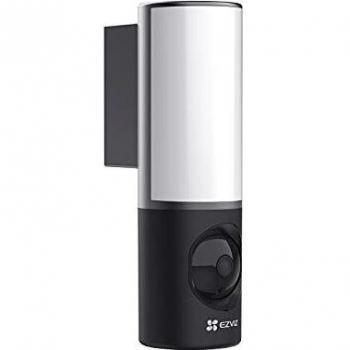 EZVIZ 2K Floodlight CAM | 4MP Cámara de Vigilancia WiFi Exterior, Foco Integrado, AI Detección de Persona, Visión Nocturna en Color, Audio Bidireccional, Almacenamiento Incorporado de 32GB eMMC, LC3