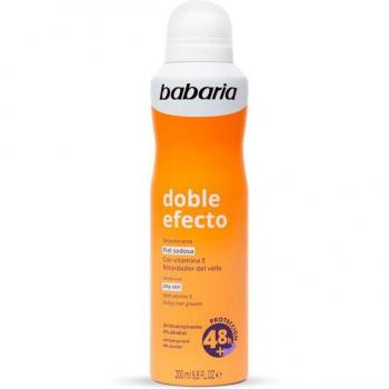 Babaria Deodorant Double Effect Antiperspirant Spray Anti-Hair Regrowth 200 ml