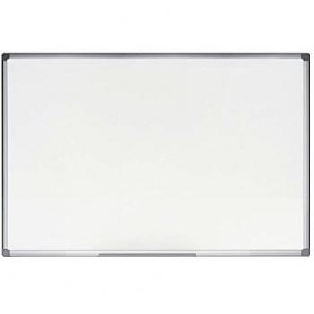 Bi-Office Earth - Pizarra Blanca Magnética con Marco de Aluminio, 90 x 60 cm