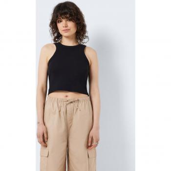 Camiseta crop de mujer estilo nadadora Noisy May