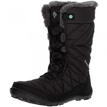 Columbia Youth Minx Mid III WP Omni-Heat, Botas de Nieve para Niñas, Negro