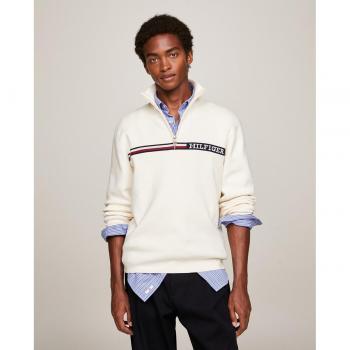 Jersey Tommy Hilfiger con cuello cisne y cremallera 1/3