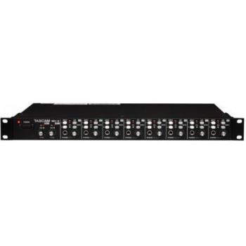 Amplificador de Auriculares Tascam MH-8 - Negro - 0,25 W - Conexión 6,3 mm