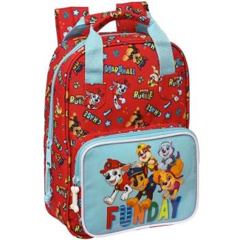 Mochila Infantil Safta Funday Paw Patrol 28cm con Asas y Adaptable a Carro