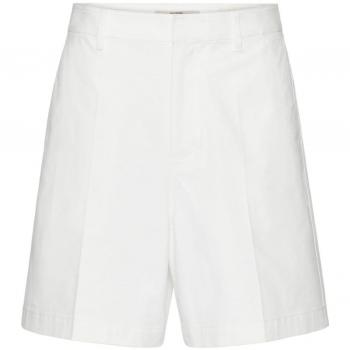 Valentino Men's Casual Shorts with Rubberised V Detail in White, Size 48, Style Code: 4V0RDDV19UAA03