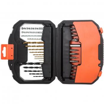 Black+Decker A7183-XJ - Kit de 30 piezas para taladrar y atornillar