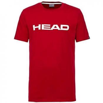 Head Club Ivan JR Camisetas, Infantil, Rojo/Blanco, 164