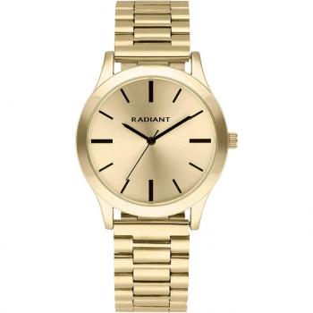 Radiant - Reloj de mujer Bettina RA632203 en acero inoxidable con correa dorada