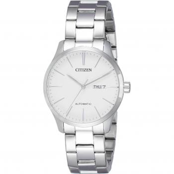 Citizen Men's White Analog Automatic Watch NH8350-83A