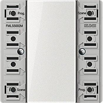 Jung eNet 2-Channel Wireless Wall Switch LS Series - FMLS5002M
