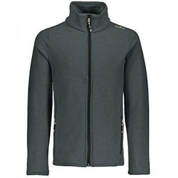 CMP Powerstrech Chaqueta, Niños, Piombo Melange/Bamboo, 116