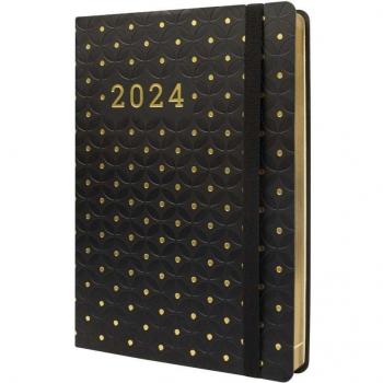 Finocam Agenda Flexi Joy FA5 148x210mm Día Página Multilingüe Dotts 2024