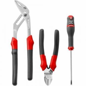 Alicate de corte Facom - Alicate de corte con mango ergonómico, hoja de acero al carbono, capacidad de corte para cables y alambres, diseño compacto y ligero, acabado antideslizante