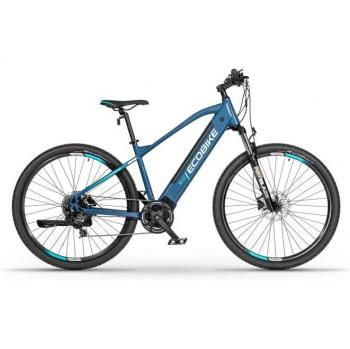 Bicicleta Eléctrica de Montaña Ecobike SX300 Azul 14Ah