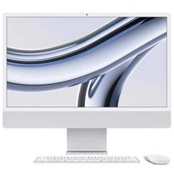 Apple iMac 24 Retina 4.5K, M3, 8GB RAM, 512GB SSD, Plata