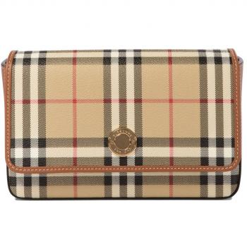 Burberry Women's Hampshire Crossbody Bag in Beige | 8094435, Beige Bags for Fashion Lovers, Size: ONE SIZE