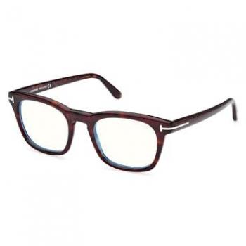 Tom Ford FT5870-B Stylish Brown Optical Glasses for Men, Size 50 MM