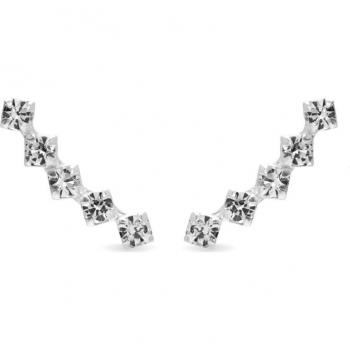Pendientes Luxenter Sias Essential de Plata de Ley 925 con baño de rodio