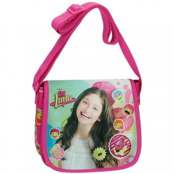 Disney Luna Icons Bolso Bandolera, 1.02 litros, Color Rosa