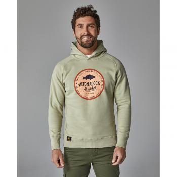 Sudadera con capucha y serigrafía para hombre de Altonadock