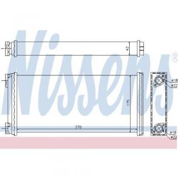 Nissens 71927 Calefacción para Automóviles
