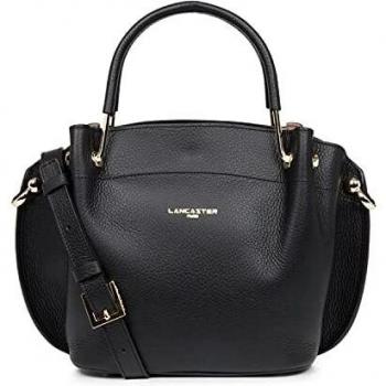 Lancaster lan-470-18-noir-inn - Bolso de asas para mujer Negro Negro 21 x 22.5 x 12 cm