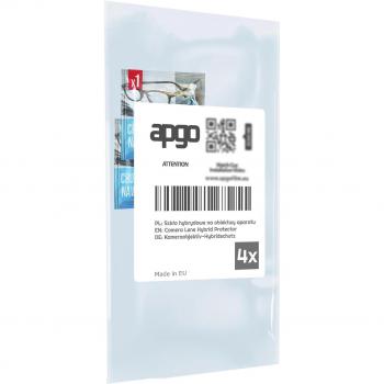 Protector de Lente Híbrido 4x para Cámara ZTE Nubia Focus 5G, Protección 9H para Lentes de Cámara
