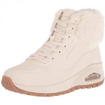 Skechers Uno Rugged Women's Beige Fall Air Boots