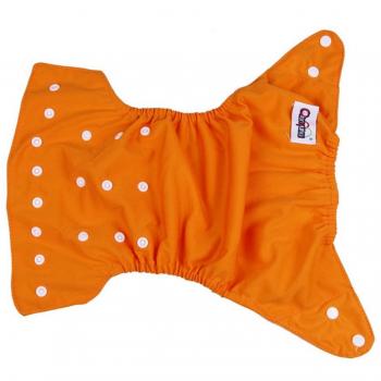 La vogue Pañal Para Bebé/Cubrepañal/Braga De Niños De Tela Lavables Reutilizables Naranja