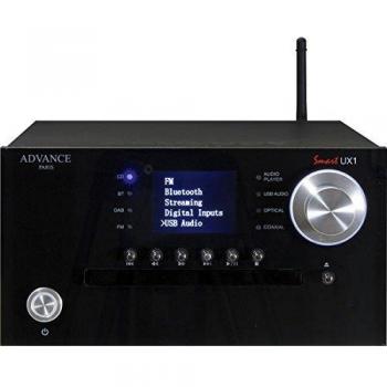 Amplificador Pre/DAC y Streamer Advance Acoustics UX1 Negro