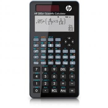 Calculadora científica 300s+ solar HP negro y blanco