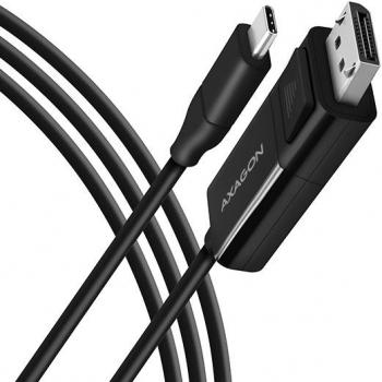 Adaptador USB-C a DisplayPort Axagon RVC-DPC, 1.8m, 4K/60Hz