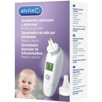 Termómetro Auricular Infrarrojo Alvita