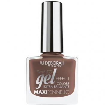 Deborah Milano Gel Effect Nail Polish No. 57 - Gel Effect, esmalte de uñas, color canela ante, 8.5 ml