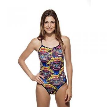 Bañador de natación Turbo Bali Mask tira fina mujer - M