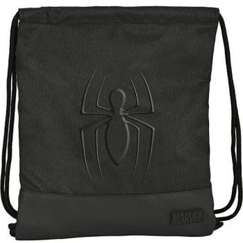 Saco Mochila Safta Spider-Man Marvel Negro 48x35x1cm