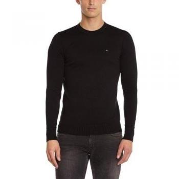 Hilfiger Denim Tamber cn sweater l/s - Jerséi de manga larga para hombre, Negro