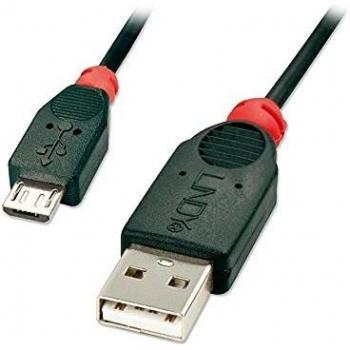 Cable USB 2.0 A a Micro-B de 2 metros