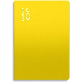 Libreta grapada folio 50 hojas pauta 2,5 amarillo