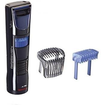 BaByliss Barbero T830E - Recortador especial barba larga, cuchillas de acero inoxidable de 35mm auto lubricantes y desmontables, 60 minutos de autonomía