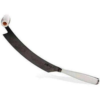 Boska Dutch - Cuchillo para queso, acero inoxidable, color marfil/plata, 32 x 3 x 7 cm