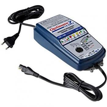 Cargador de Baterías Optimate 7 12V/24V TM-260 para Motos y Scooters