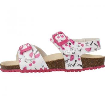 Sandalias Garvalín Flexibles y Cómodas para Niñas y Bebés - Modelo 202666 en color blanco, fabricadas con materiales de alta calidad, diseño ergonómico que proporciona comodidad, suela flexible para facilitar el movimiento,