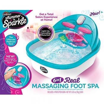 Cra-Z-Art - Super Spa Salon pedicura Shimmer'n Sparkle