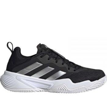 Adidas Barricade FMT CL Zapatillas de Tenis para Mujer - Negro, Plateado, Excelencia en la Pista, Todas las Superficies